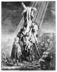Die Kreuzabnahme, 1633